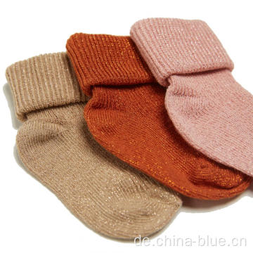 Neugeborenes Baby weiche Baumwollsocken